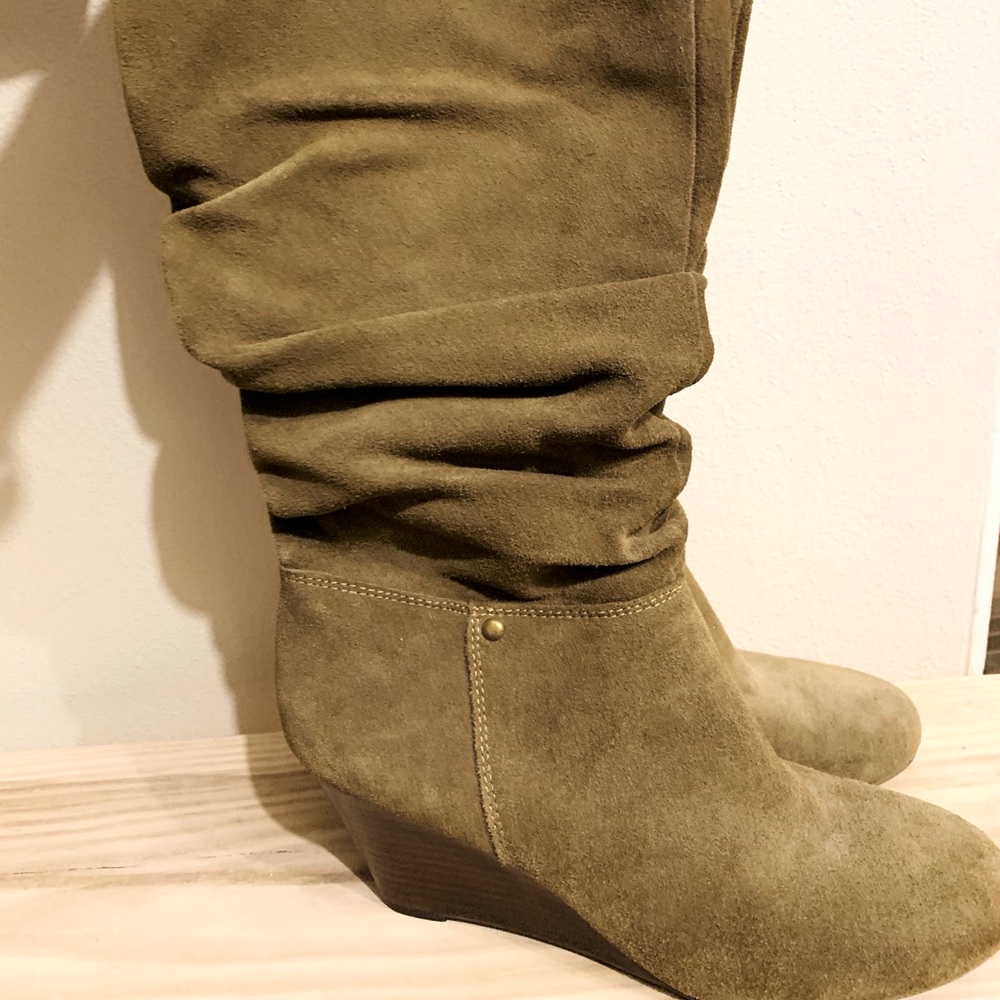 Arturo Chiang Tall Suede Boots